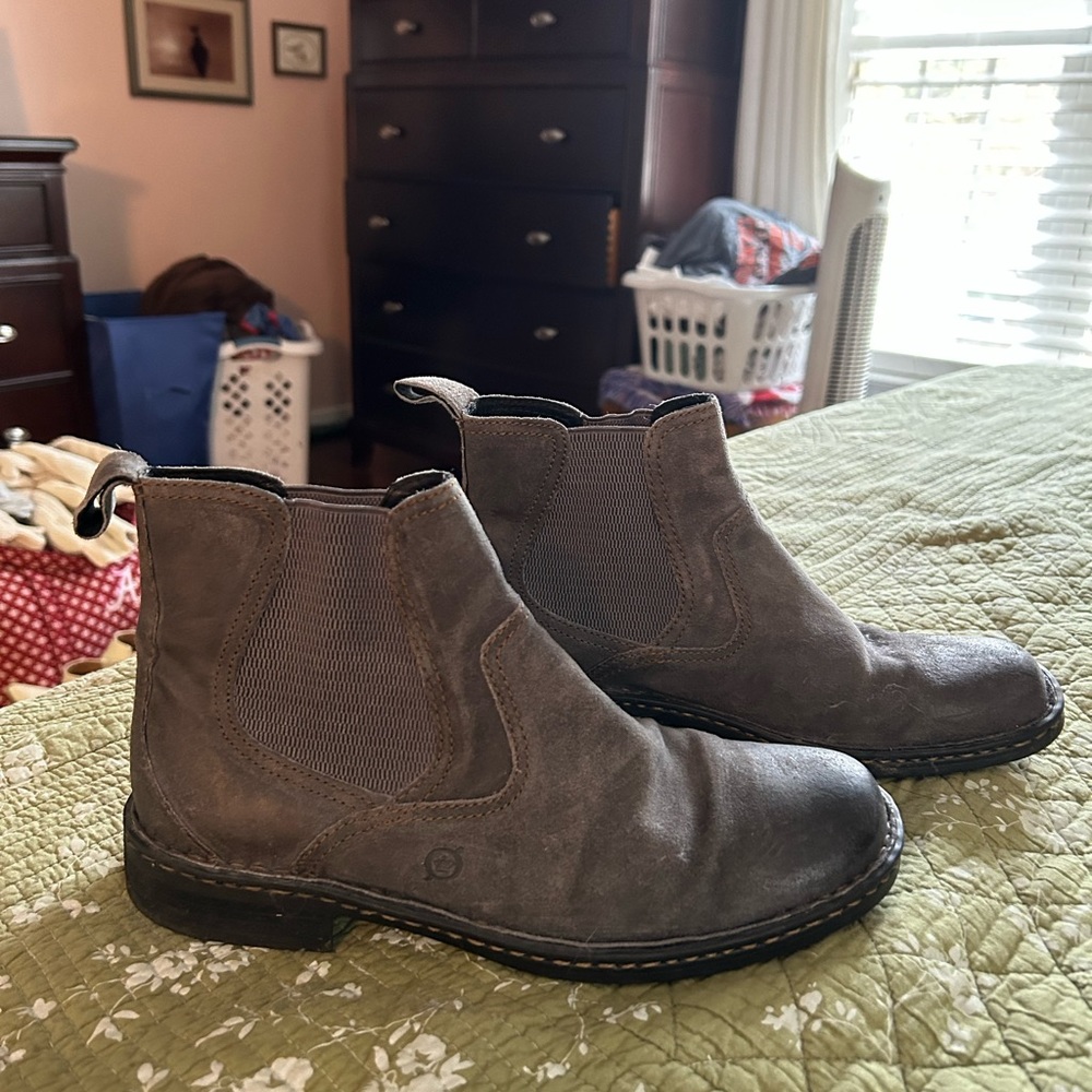 Men’s Gray Boots